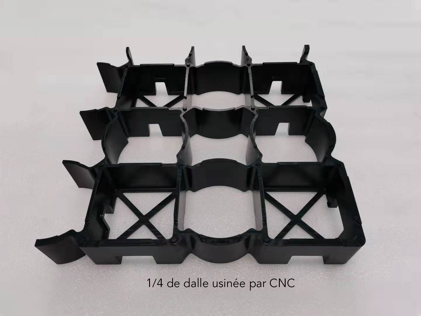 quart de dalle usinage cnc