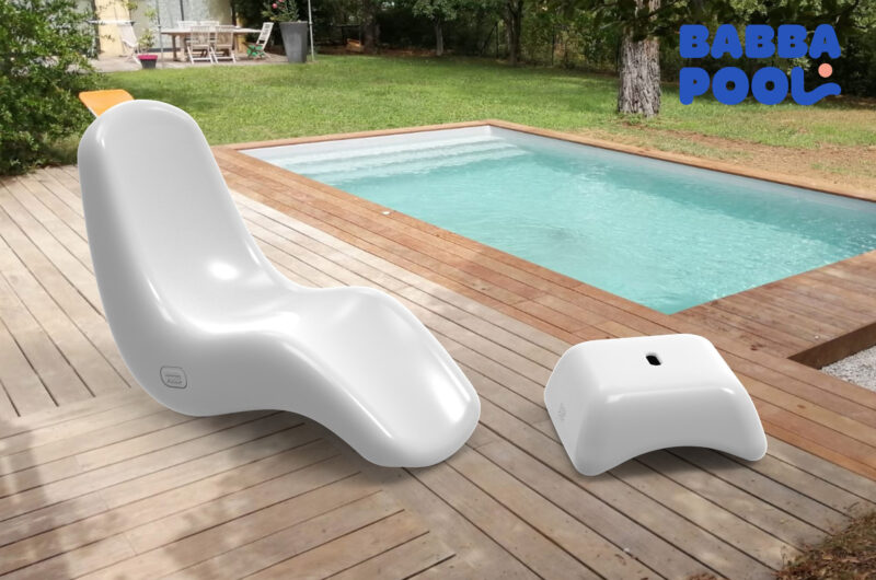 BabbaPool, sièges et poufs en rotomoulage pour espaces extérieurs