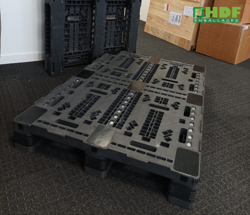HDF Emballages, palette plastique réparable et recyclable