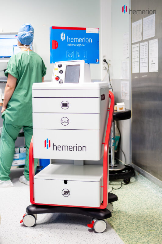 Hemerion, le chariot médical pour la neurochirurgie