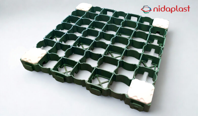 Nidagravel, dalle de stabilisation des sols